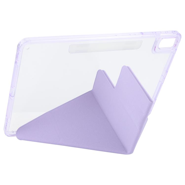 For Huawei MatePad 11.5 / Air 11.5 Magnetic Detachable Dual-Clasp Acrylic Deformation Leather Tablet Case