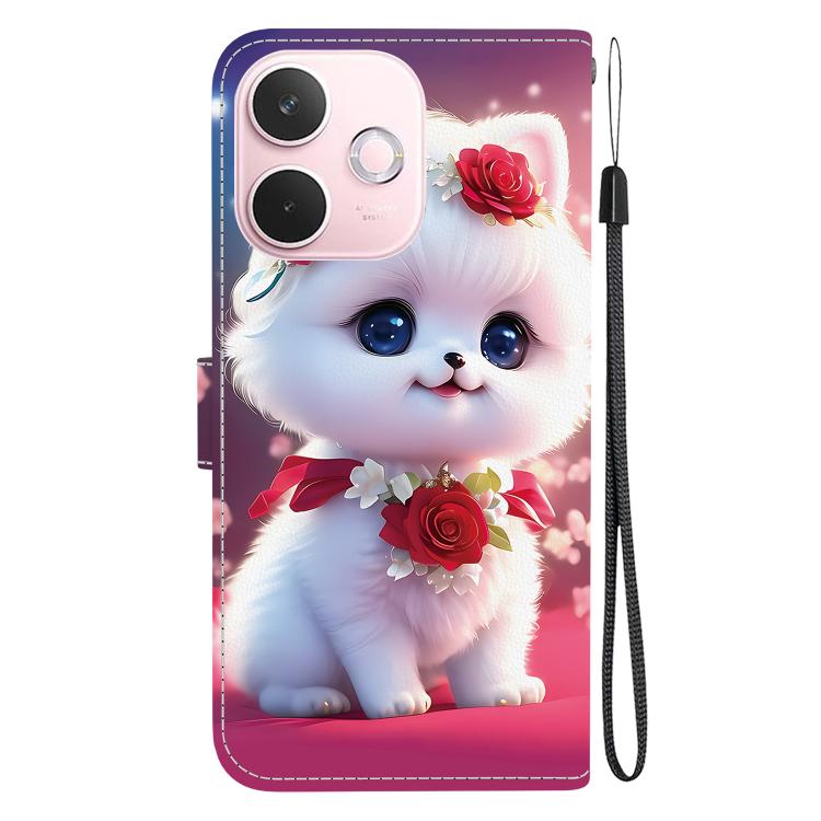 For OPPO A5 Pro 4G / 5G Global Crystal Texture Colored Drawing Leather Phone Case