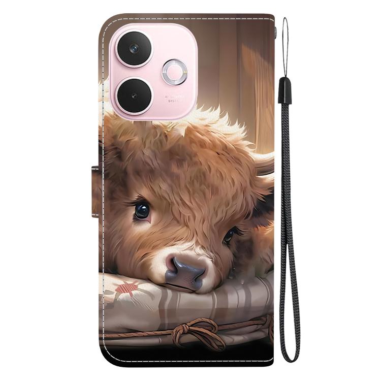 For OPPO A5 Pro 4G / 5G Global Crystal Texture Colored Drawing Leather Phone Case
