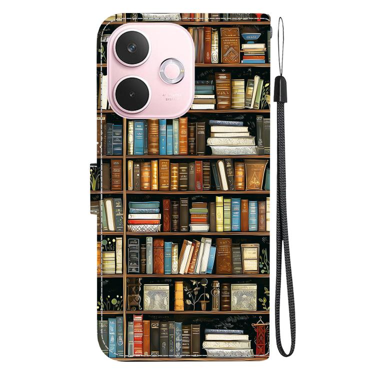 For OPPO A5 Pro 4G / 5G Global Crystal Texture Colored Drawing Leather Phone Case