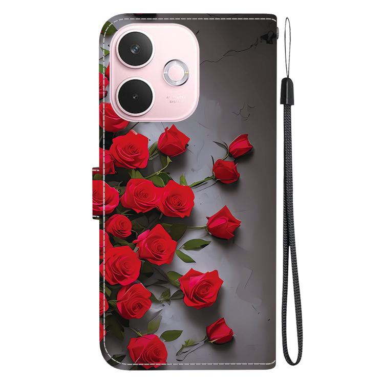 For OPPO A5 Pro 4G / 5G Global Crystal Texture Colored Drawing Leather Phone Case