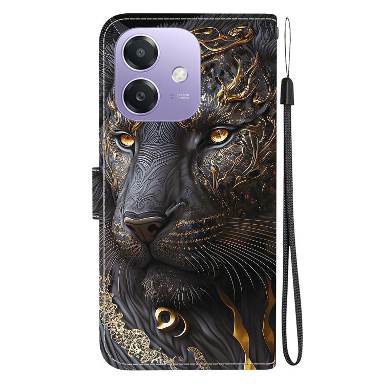 For OPPO A5x / A3x / A3 5G / 4G / A60 5G Crystal Texture Colored Drawing Leather Phone Case
