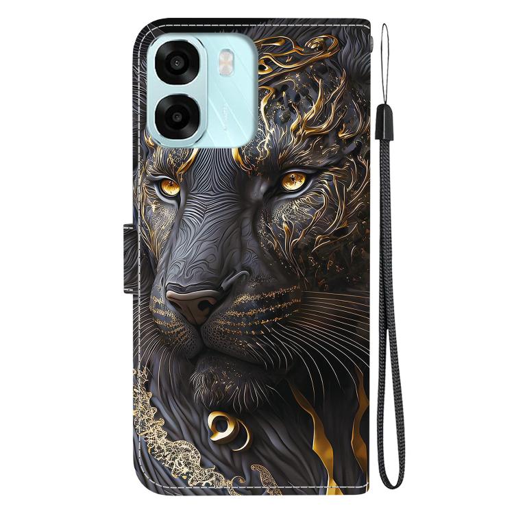 For OPPO A6 / A6s / A6t / A6x 4G / 5G Global Crystal Texture Colored Drawing Leather Phone Case