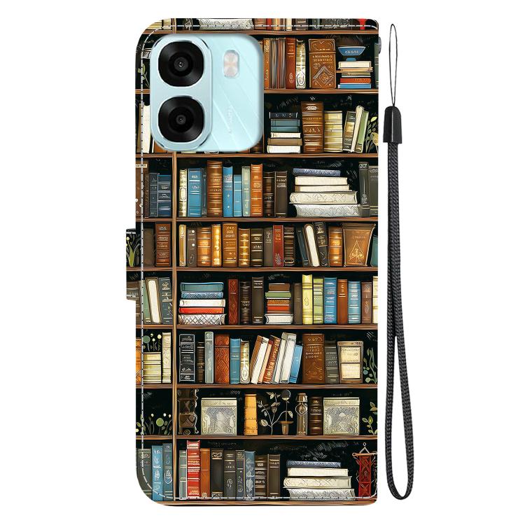 For OPPO A6 / A6s / A6t / A6x 4G / 5G Global Crystal Texture Colored Drawing Leather Phone Case