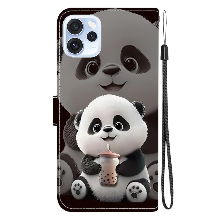 For OPPO Reno15 Pro 5G / Reno15 Pro Mini 5G Crystal Texture Colored Drawing Leather Phone Case