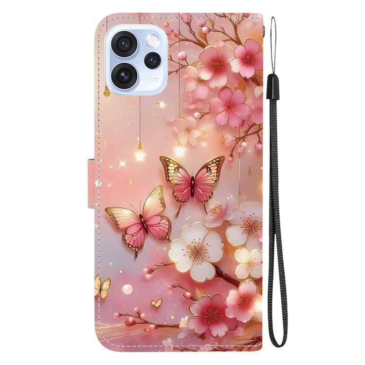 For OPPO Reno15 Pro 5G / Reno15 Pro Mini 5G Crystal Texture Colored Drawing Leather Phone Case