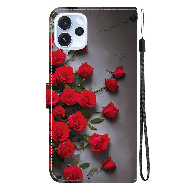 For OPPO Reno15 Pro 5G / Reno15 Pro Mini 5G Crystal Texture Colored Drawing Leather Phone Case