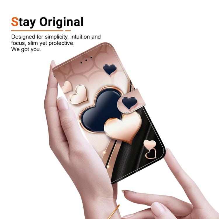 For Realme 12 Pro / 12 Pro+ / P1 Pro Crystal Texture Colored Drawing Leather Phone Case