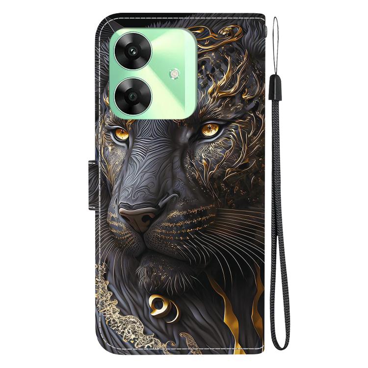 For Realme C61 / C63 4G / Note 60 Crystal Texture Colored Drawing Leather Phone Case
