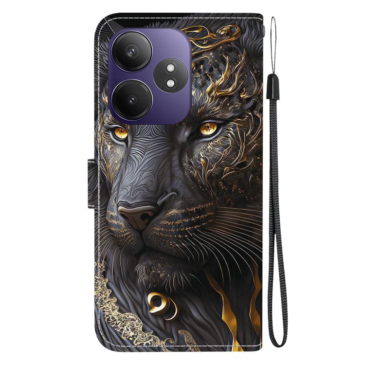 For Realme GT 6 / GT 6T / GT Neo6 / GT Neo6 SE Crystal Texture Colored Drawing Leather Phone Case