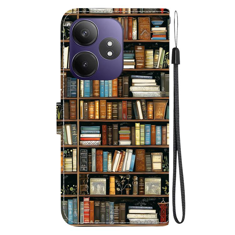 For Realme GT 6 / GT 6T / GT Neo6 / GT Neo6 SE Crystal Texture Colored Drawing Leather Phone Case