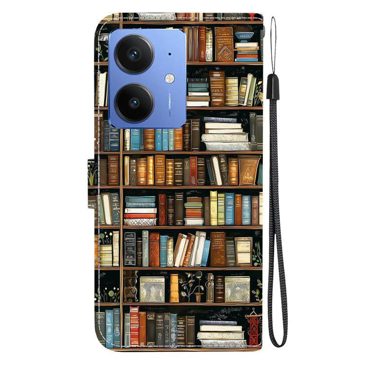 For Realme Neo7 SE Crystal Texture Colored Drawing Leather Phone Case
