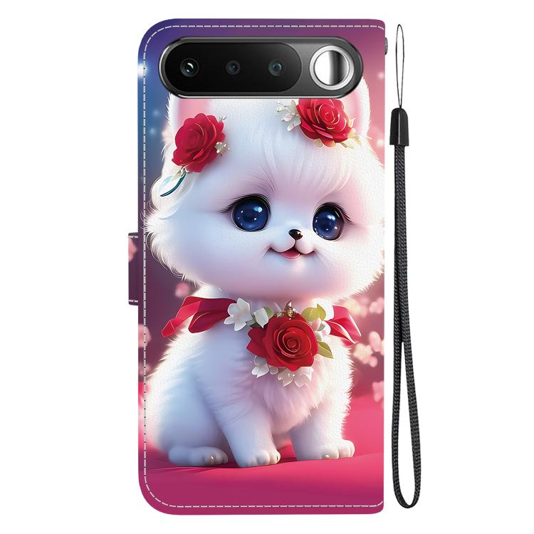 For Realme 16 5G Crystal Texture Colored Drawing Leather Phone Case