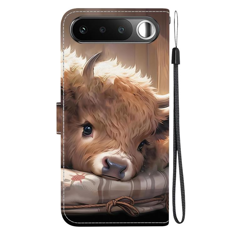For Realme 16 5G Crystal Texture Colored Drawing Leather Phone Case