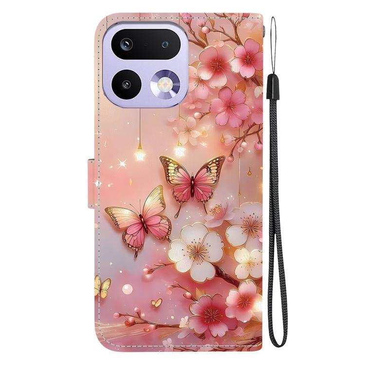 For Realme 16 Pro 5G Crystal Texture Colored Drawing Leather Phone Case