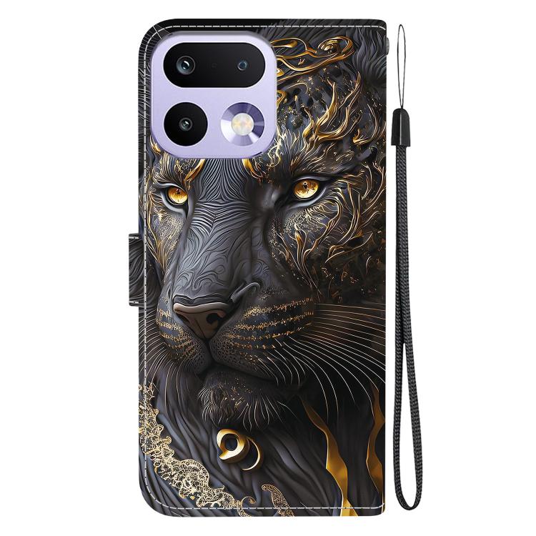 For Realme 16 Pro 5G Crystal Texture Colored Drawing Leather Phone Case