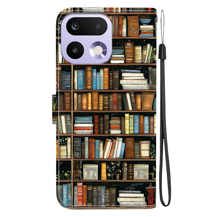 For Realme 16 Pro 5G Crystal Texture Colored Drawing Leather Phone Case