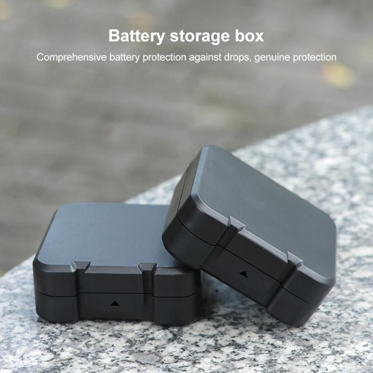 For Insta360 Ace / Ace Pro Battery & Memory Card Storage Box - Black