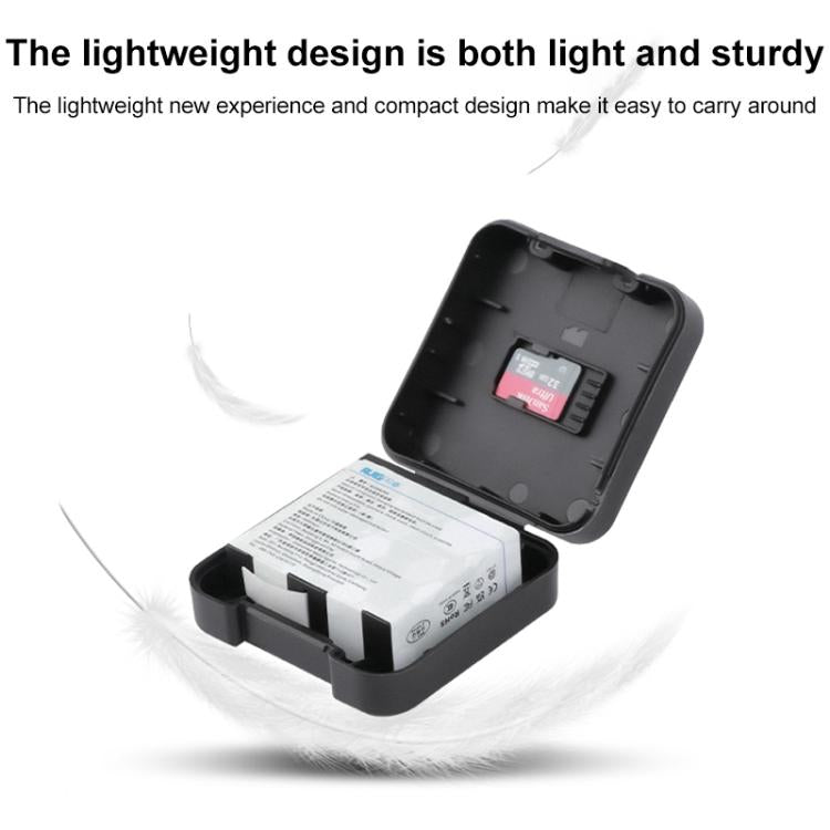For Insta360 Ace / Ace Pro Battery & Memory Card Storage Box - Black