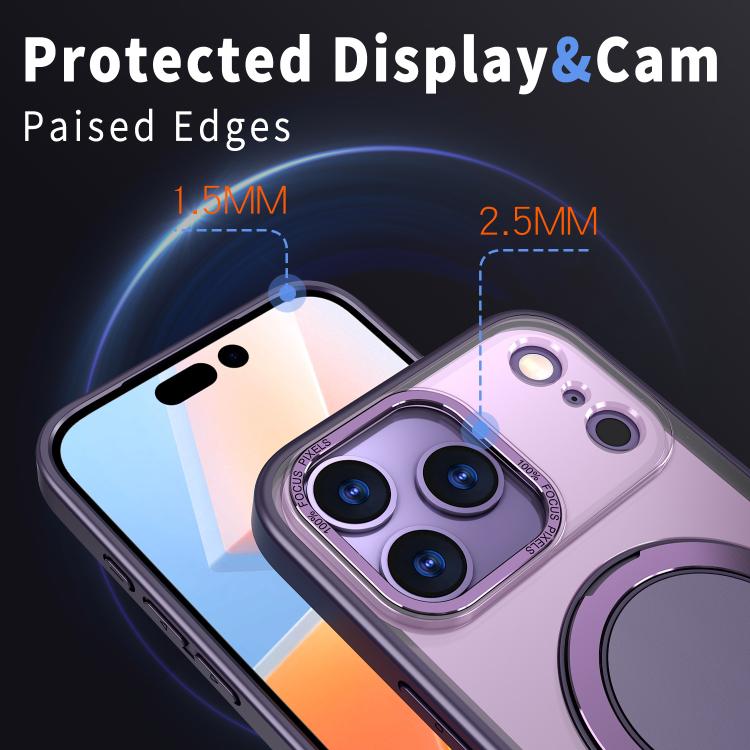For iPhone 17 Pro Max Kalebol 360-degree Rotating MagSafe Magnetic Holder Phone Case