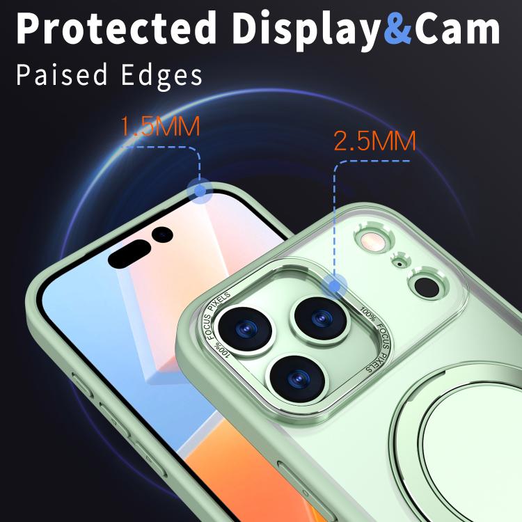 For iPhone 17 Pro Max Kalebol 360-degree Rotating MagSafe Magnetic Holder Phone Case