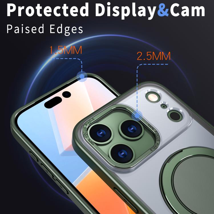 For iPhone 17 Pro Kalebol 360-degree Rotating MagSafe Magnetic Holder Phone Case