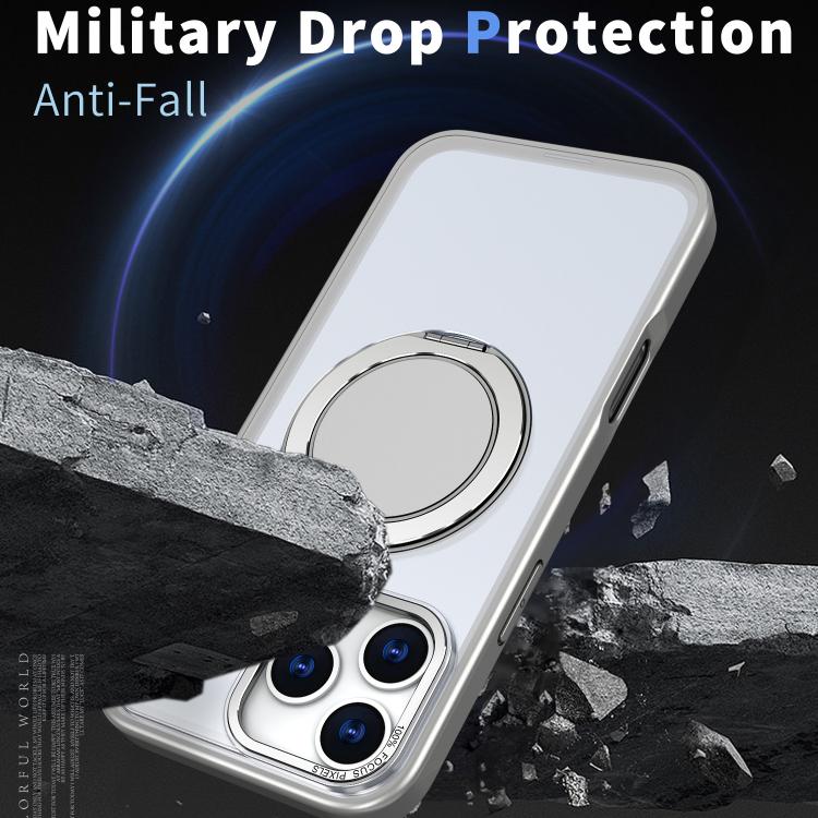 For iPhone 17 Pro Kalebol 360-degree Rotating MagSafe Magnetic Holder Phone Case