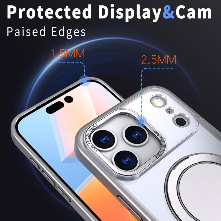 For iPhone 17 Pro Kalebol 360-degree Rotating MagSafe Magnetic Holder Phone Case