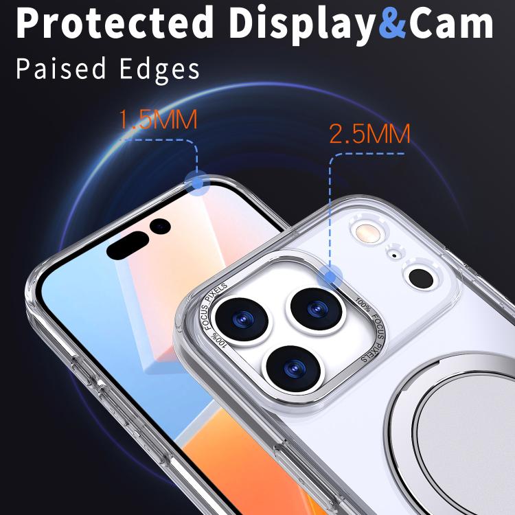 For iPhone 17 Pro Kalebol 360-degree Rotating MagSafe Magnetic Holder Phone Case