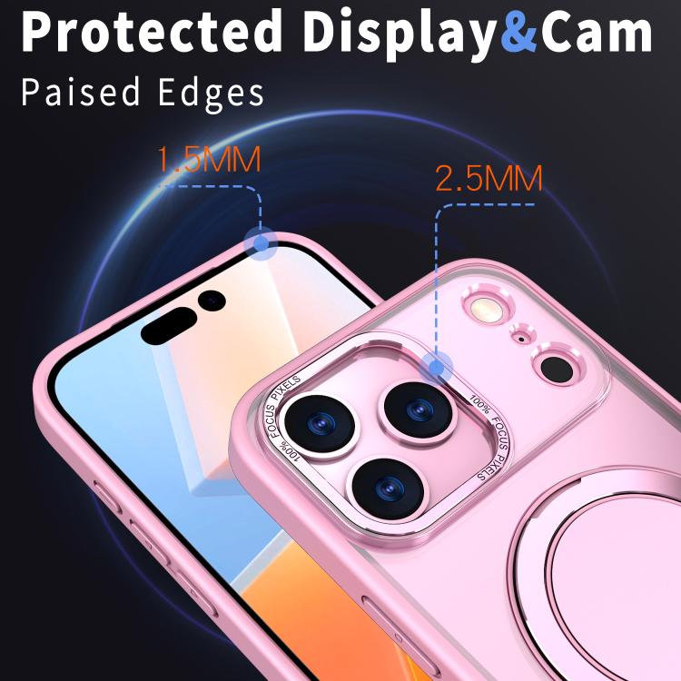 For iPhone 17 Pro Kalebol 360-degree Rotating MagSafe Magnetic Holder Phone Case