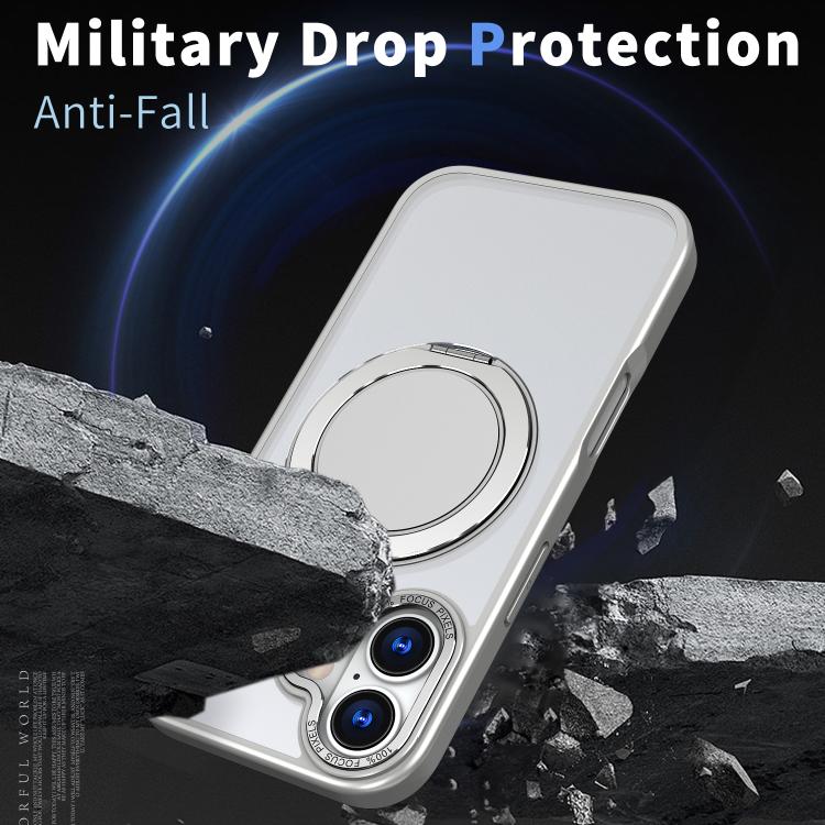 For iPhone 17 Kalebol 360-degree Rotating MagSafe Magnetic Holder Phone Case