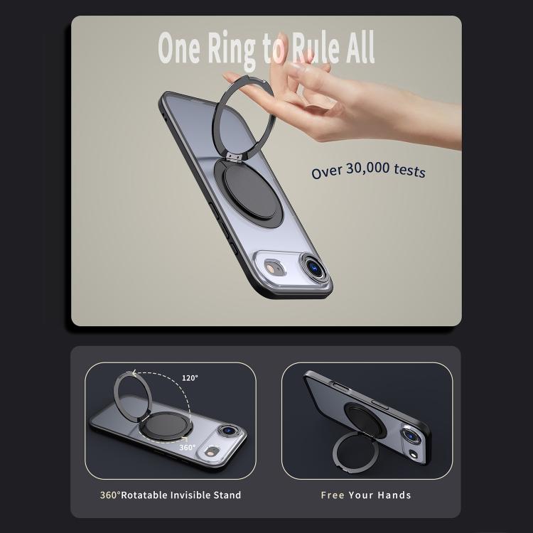 For iPhone Air Kalebol 360-degree Rotating MagSafe Magnetic Holder Phone Case