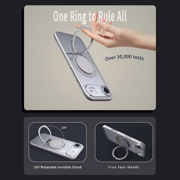 For iPhone Air Kalebol 360-degree Rotating MagSafe Magnetic Holder Phone Case