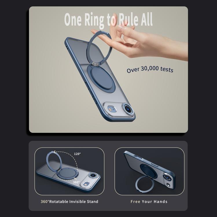 For iPhone Air Kalebol 360-degree Rotating MagSafe Magnetic Holder Phone Case