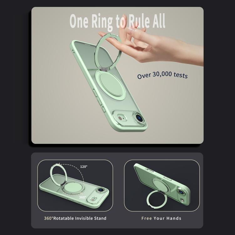 For iPhone Air Kalebol 360-degree Rotating MagSafe Magnetic Holder Phone Case