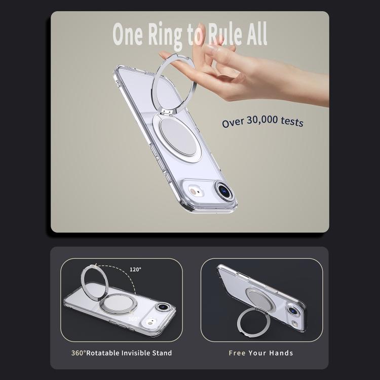 For iPhone Air Kalebol 360-degree Rotating MagSafe Magnetic Holder Phone Case