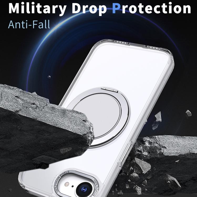 For iPhone 17e / 16e Kalebol 360-degree Rotating MagSafe Magnetic Holder Phone Case