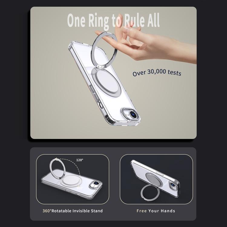 For iPhone 17e / 16e Kalebol 360-degree Rotating MagSafe Magnetic Holder Phone Case