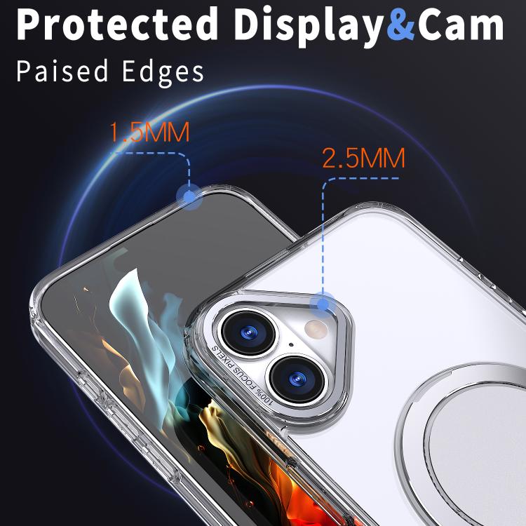 For iPhone 16 Plus Kalebol 360-degree Rotating MagSafe Magnetic Holder Phone Case