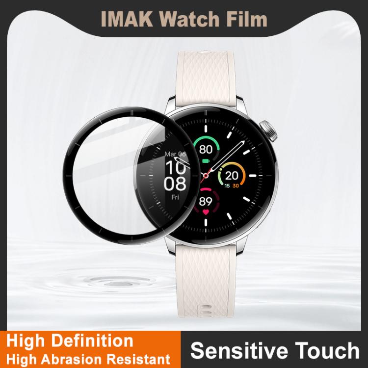 For OnePlus Watch 3 43mm IMAK Plexiglass HD Watch Protective Film
