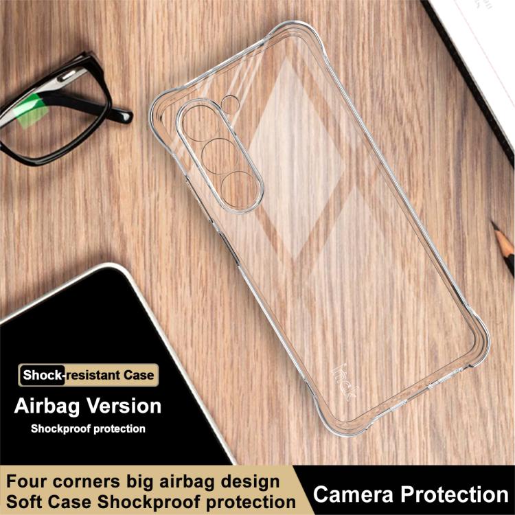 For OPPO A5 4G / 5G Global imak Shockproof Airbag TPU Phone Case - Transparent