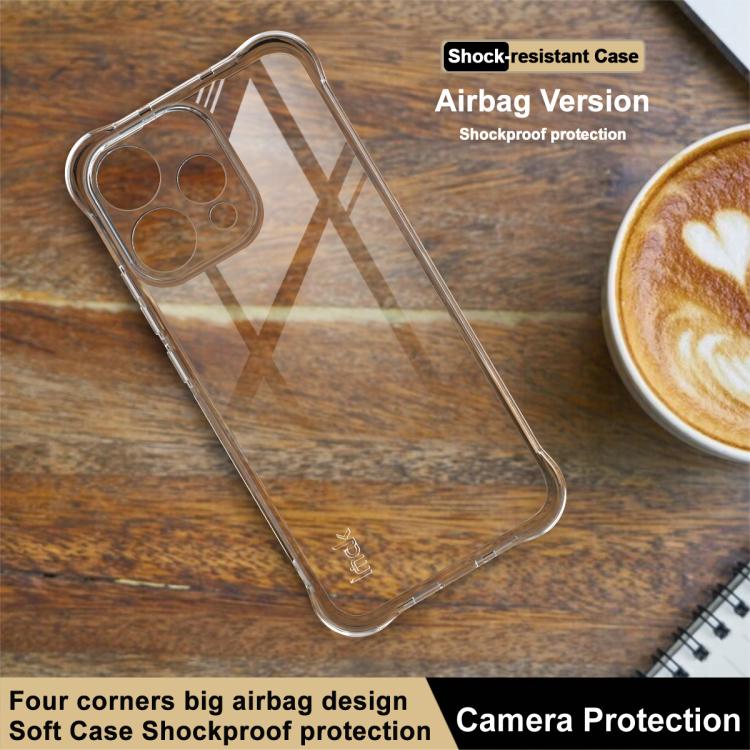 For OPPO Reno15 5G Global imak Shockproof Airbag TPU Phone Case - Transparent