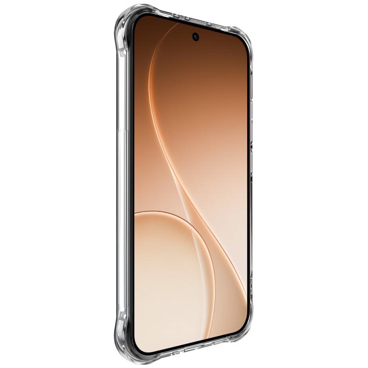 For OPPO Reno15 Pro 5G Global imak Shockproof Airbag TPU Phone Case - Transparent