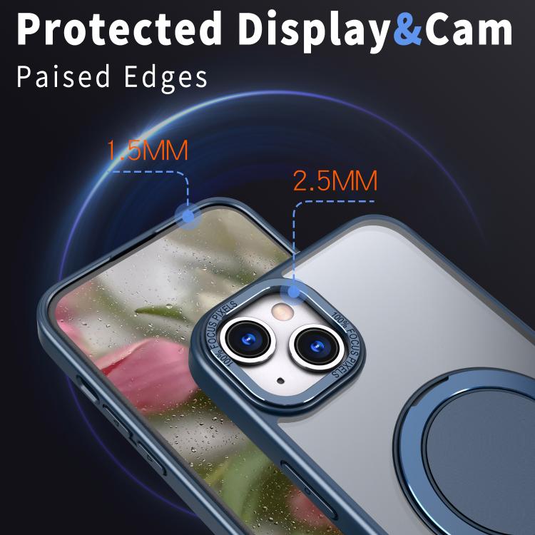 For iPhone 15 Kalebol 360-degree Rotating MagSafe Magnetic Holder Phone Case