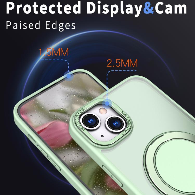 For iPhone 15 Kalebol 360-degree Rotating MagSafe Magnetic Holder Phone Case
