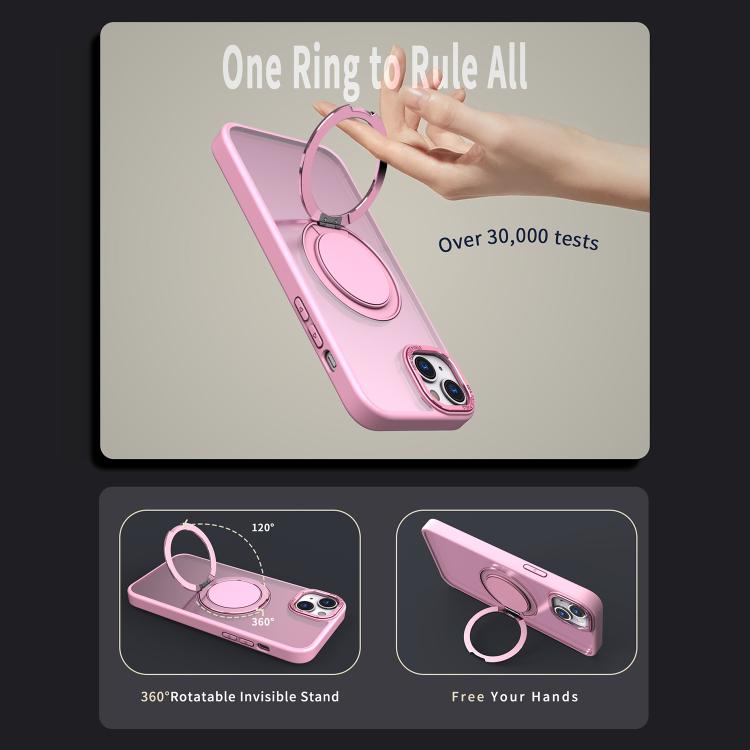 For iPhone 13 Kalebol 360-degree Rotating MagSafe Magnetic Holder Phone Case