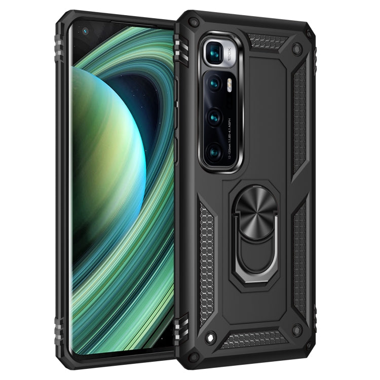 For Xiaomi Mi 10 Ultra Shockproof TPU + PC Protective Case with 360 Degree Rotating Holder