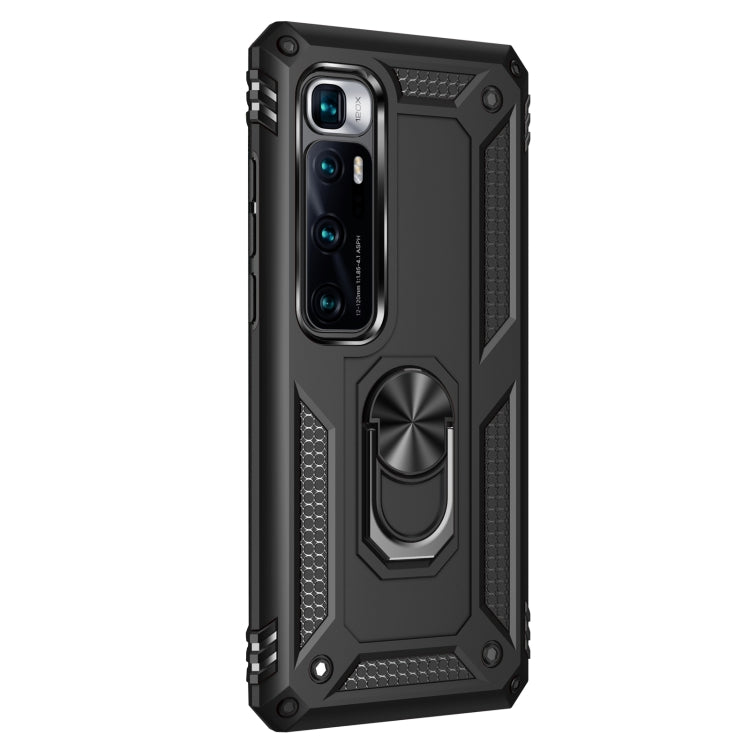 For Xiaomi Mi 10 Ultra Shockproof TPU + PC Protective Case with 360 Degree Rotating Holder