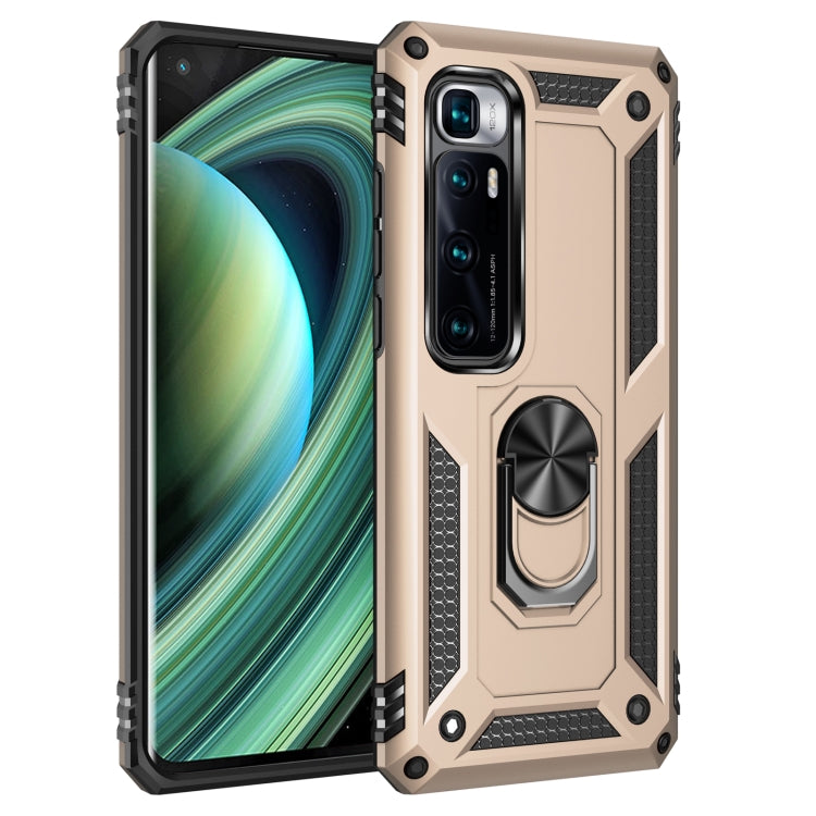 For Xiaomi Mi 10 Ultra Shockproof TPU + PC Protective Case with 360 Degree Rotating Holder
