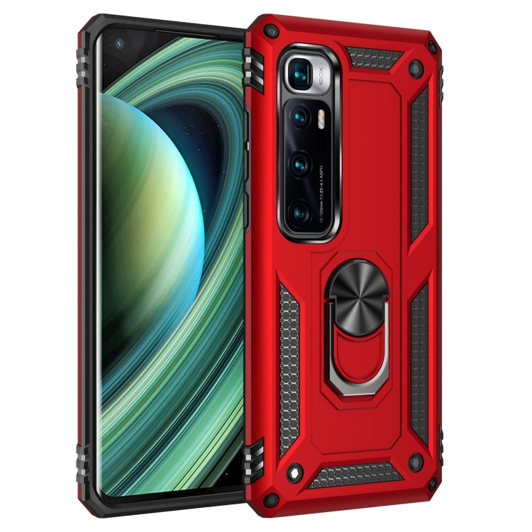 For Xiaomi Mi 10 Ultra Shockproof TPU + PC Protective Case with 360 Degree Rotating Holder